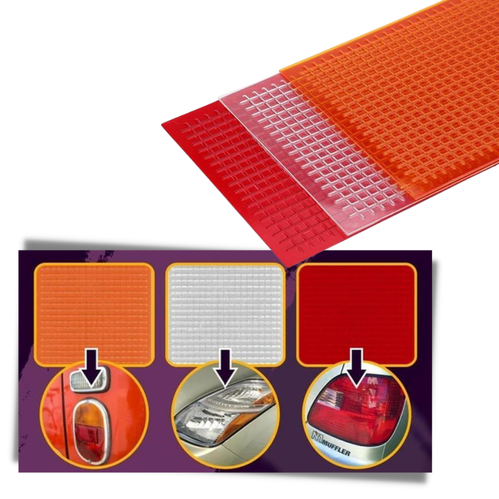 3 Stück Rücklicht-Reparaturfolie - Ozerty