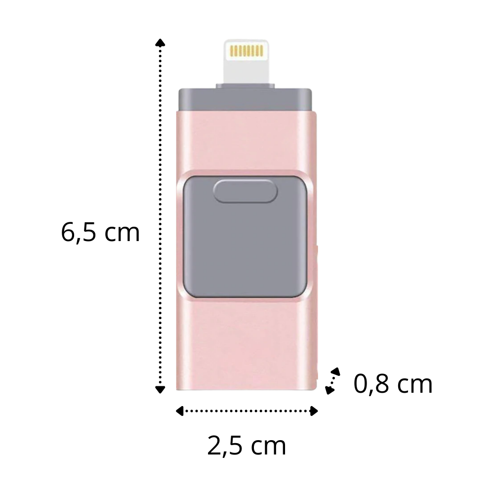 4 in 1 USB-Stick mit Speicher - Ozerty