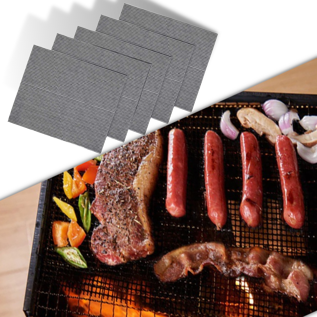 5-teilige Antihaft BBQ-Matte - Ozerty