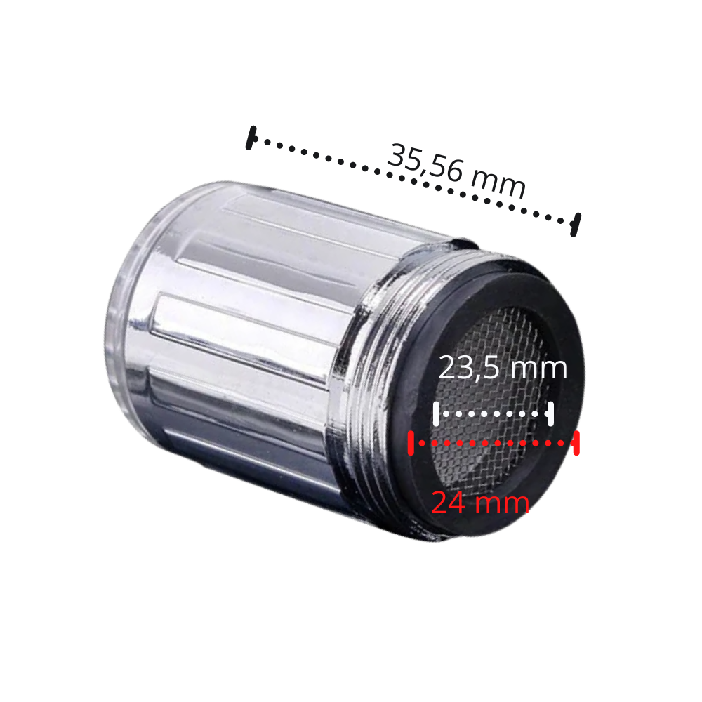 Zapfpistole mit farbwechselndem Temperatursensor - Ozerty