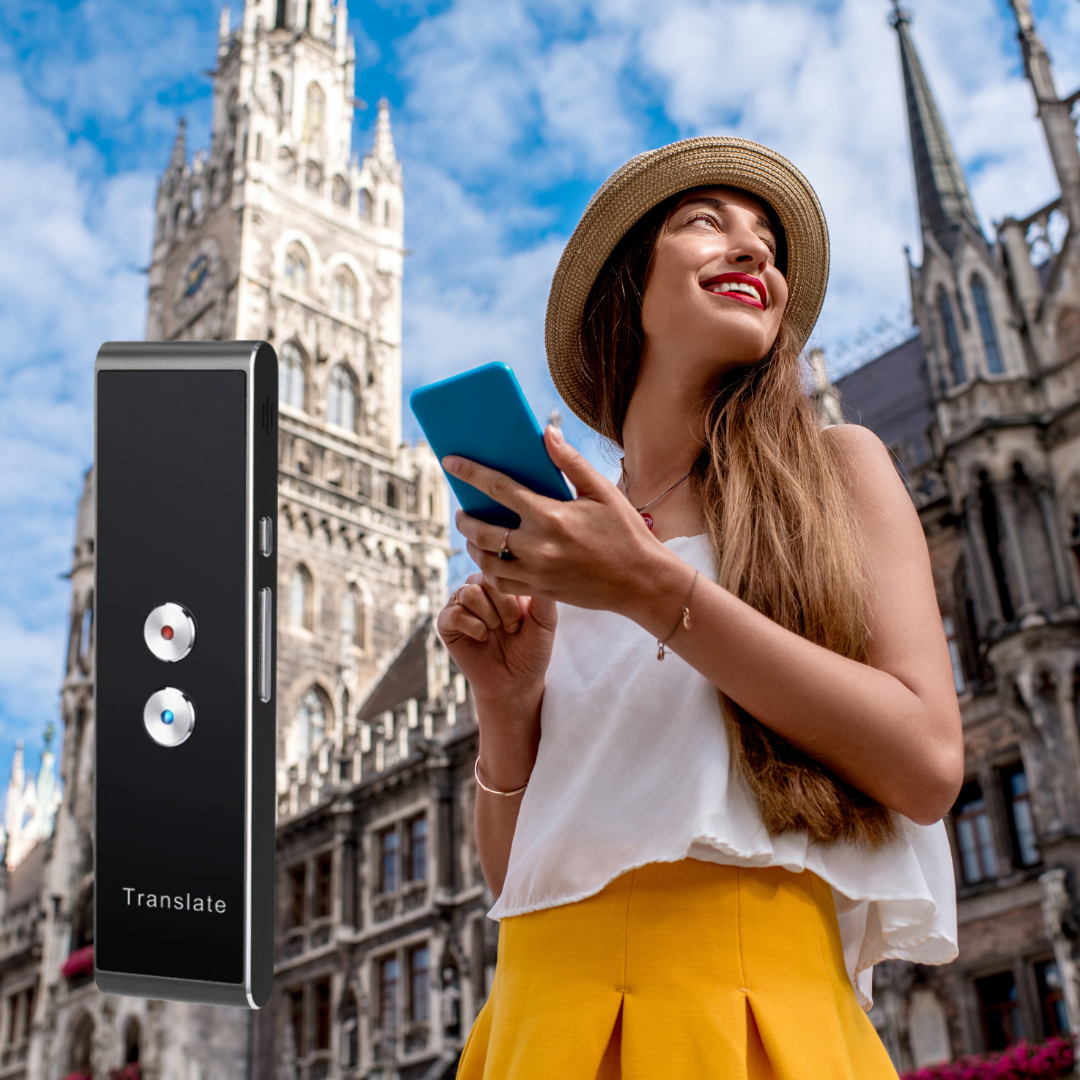 Sofortiger tragbarer Sprachübersetzer - Ozerty