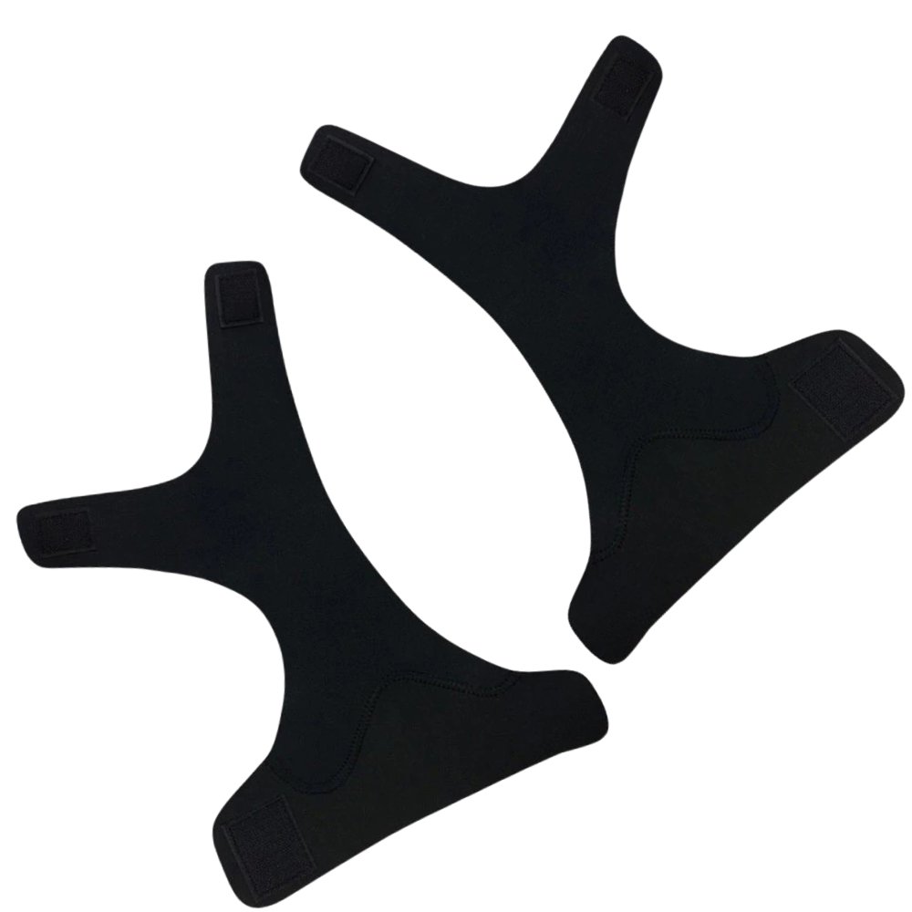 Breathable elastic ankle support