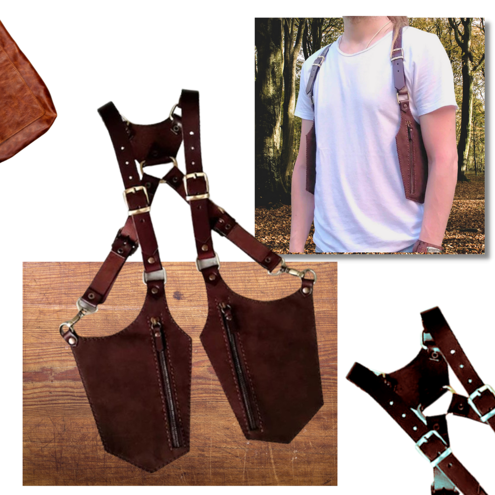 Diebstahlsichere Vintage-Tasche - Ozerty