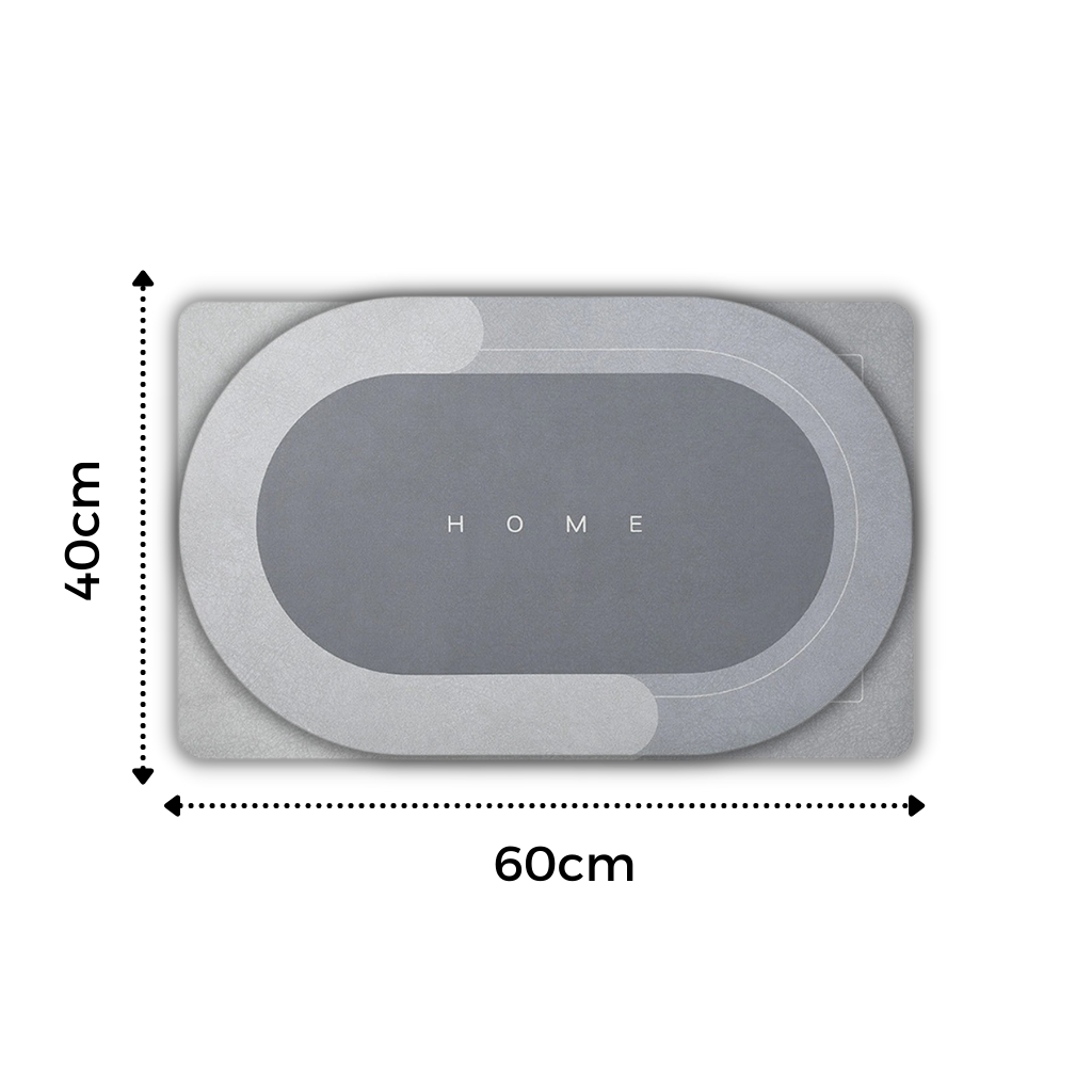 Extra saugfähige, rutschfeste Bodenmatte - Ozerty