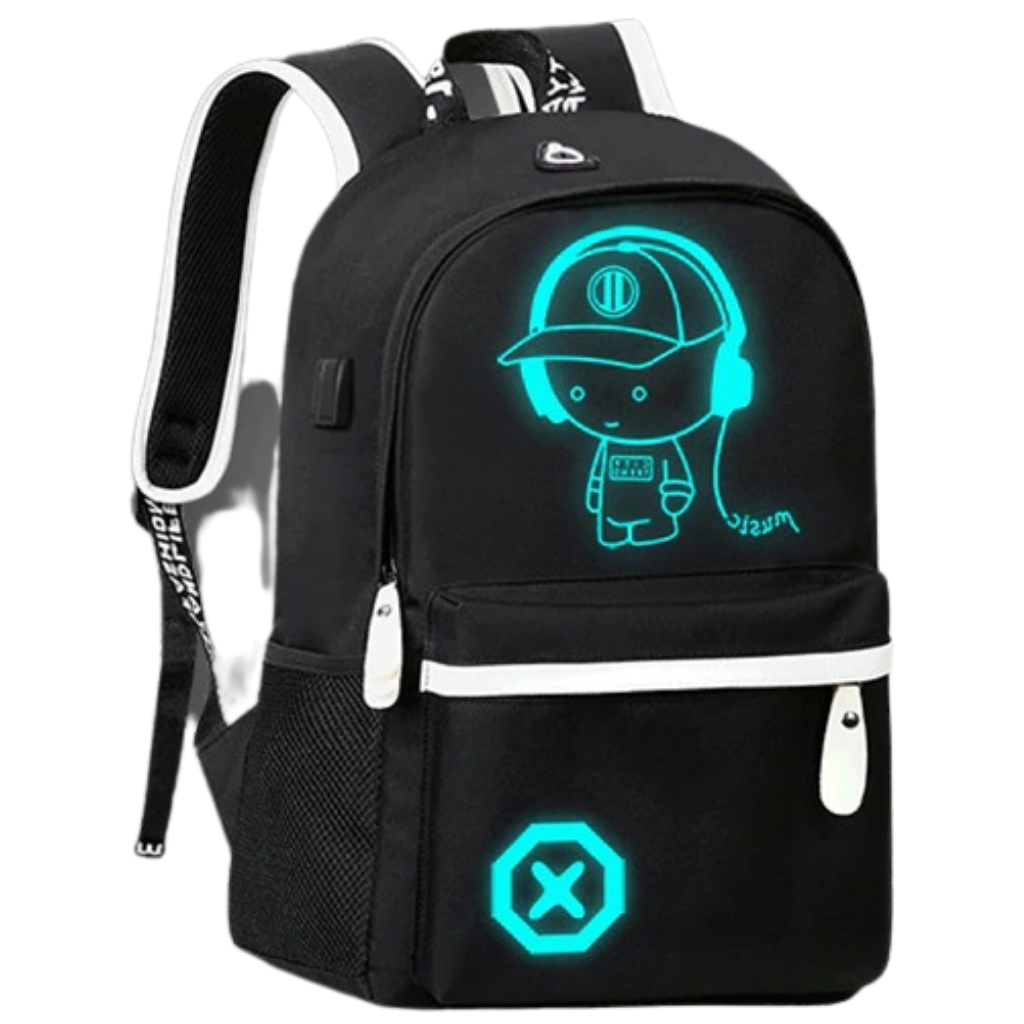 Leuchtender Anime-Laptop-Rucksack - Ozerty