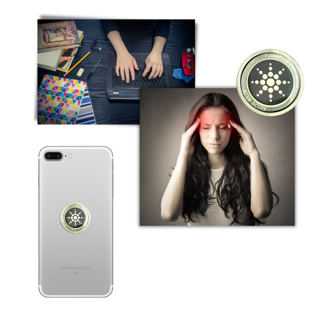 Packung mit 6 Anti-Strahlungs-Aufklebern - Ozerty