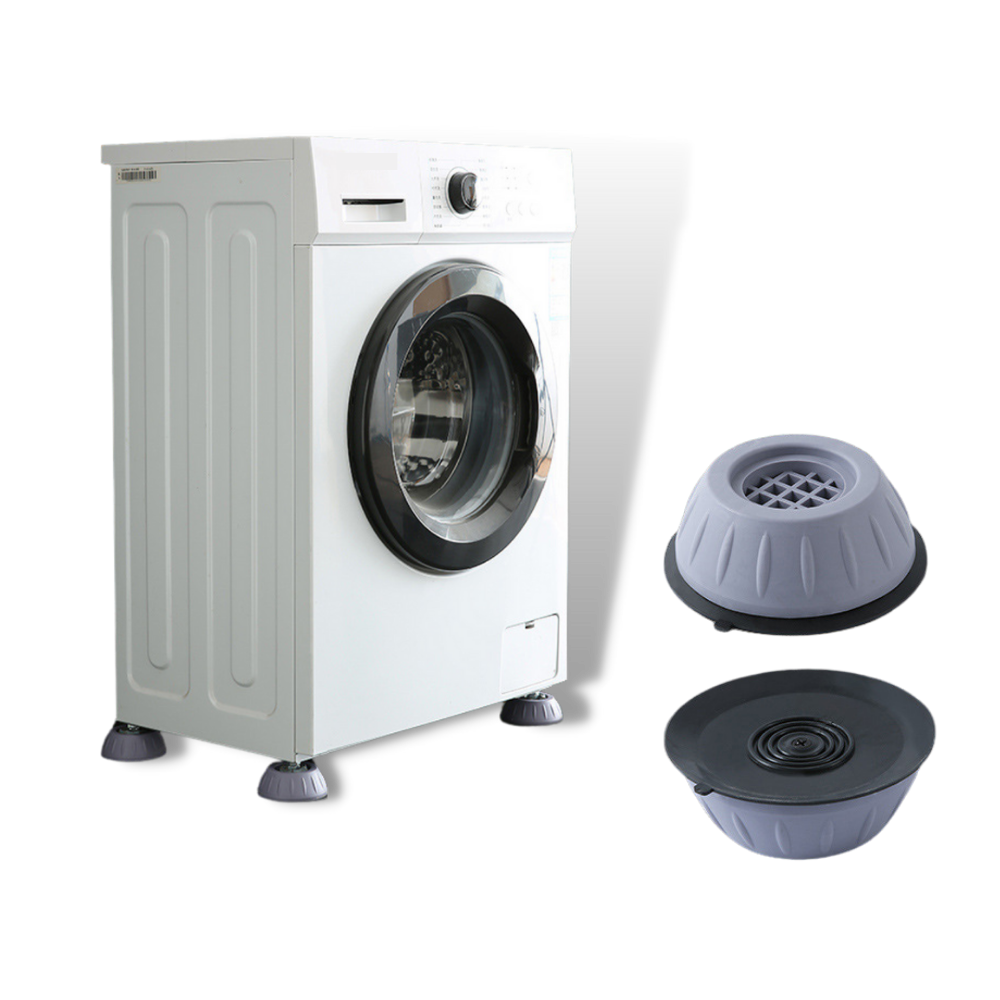 Packung mit 4 vibrationsdichten Gummifüßen - Ozerty