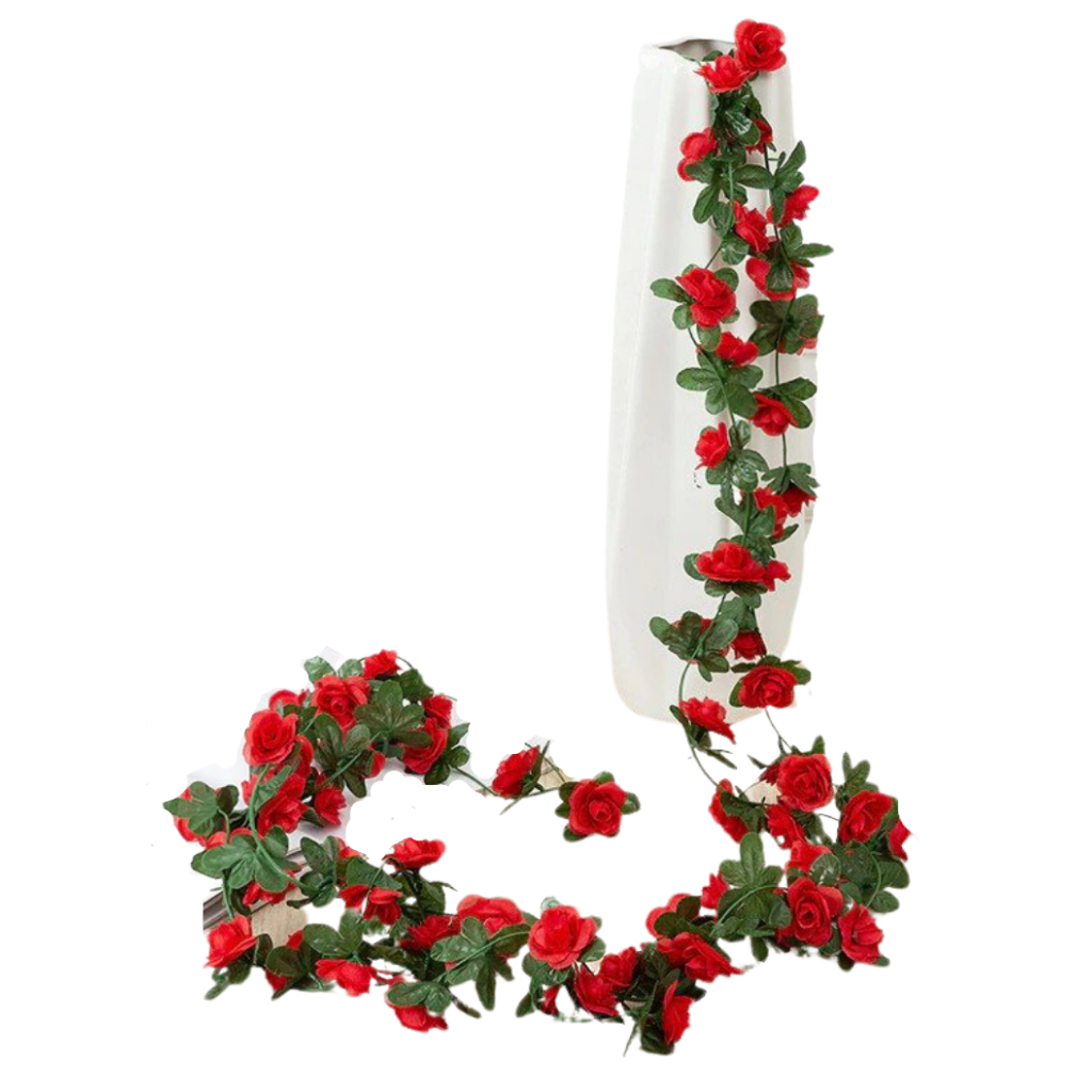 Künstliche Rosen-Girlande - Ozerty