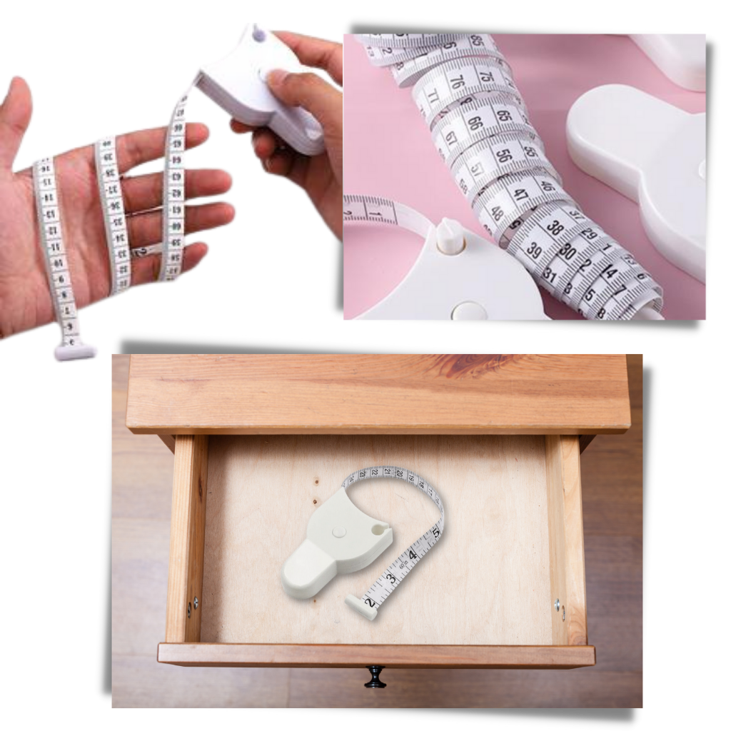 Automatisches selbstspannendes Teleskop-Bandmaß - Ozerty