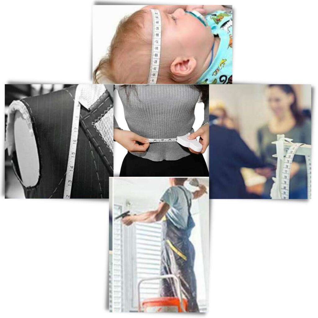 Automatisches selbstspannendes Teleskop-Bandmaß - Ozerty