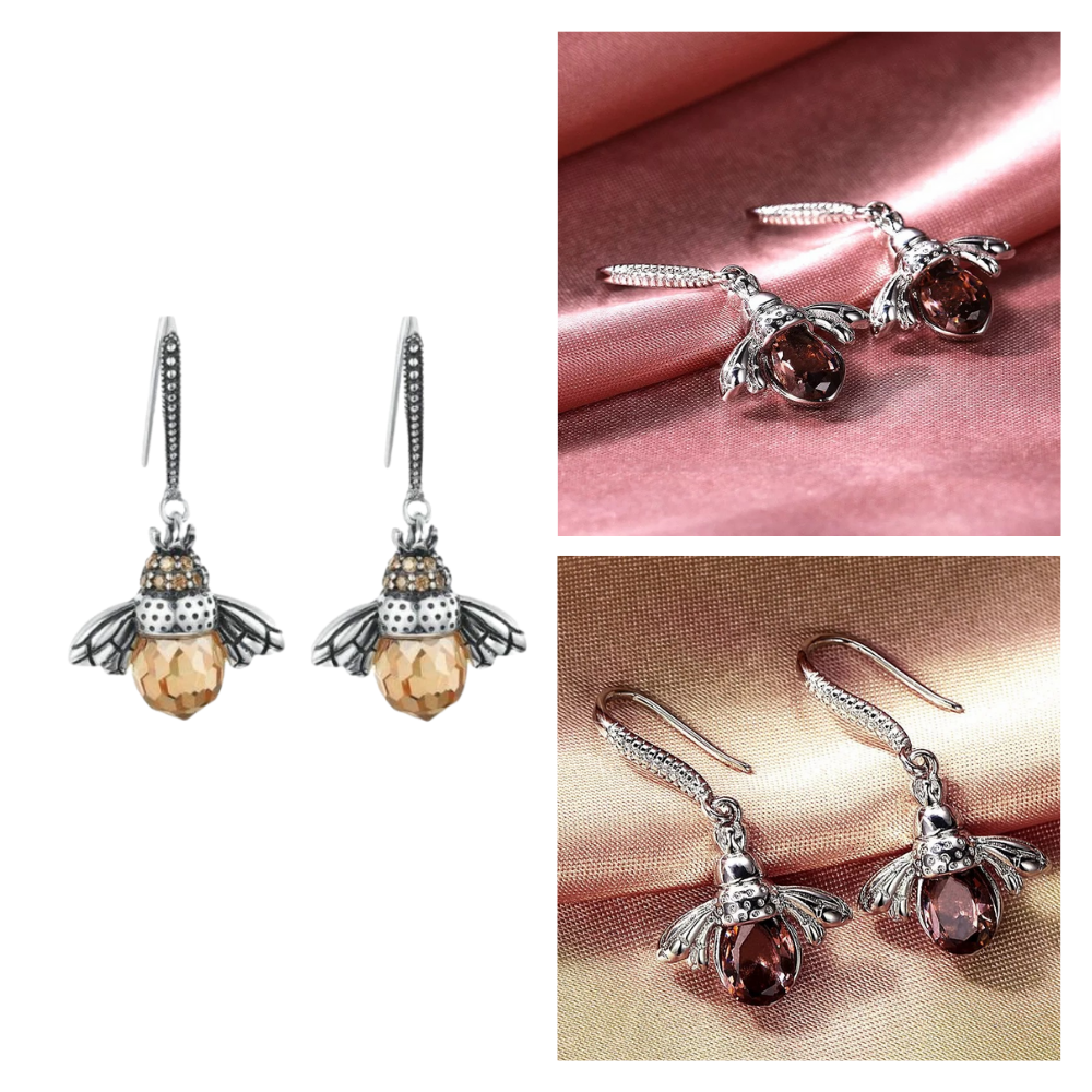 Ohrringe in Bienenform - Ozerty