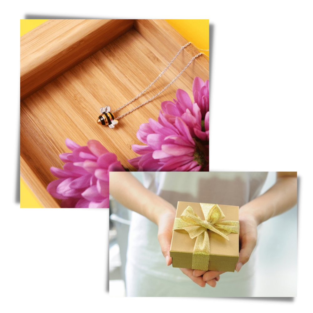 Bienenförmige Halskette  - Ozerty