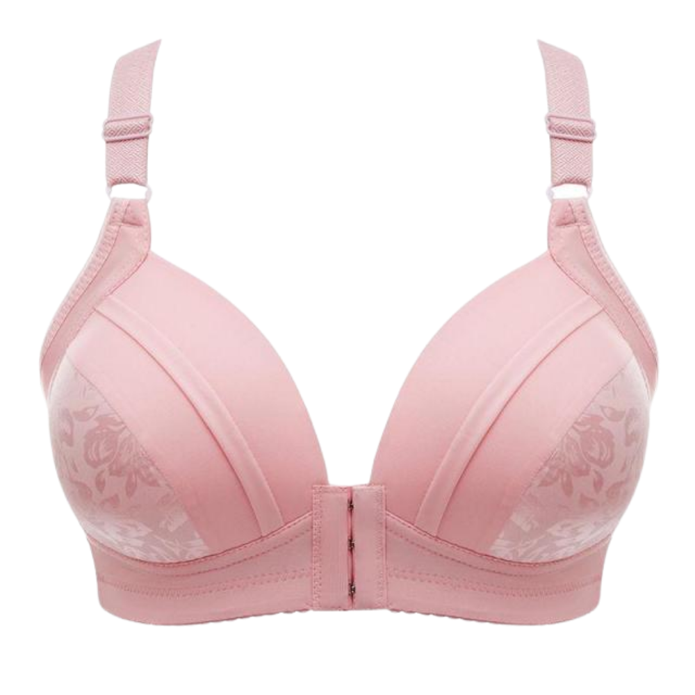 Wireless push-up bra
