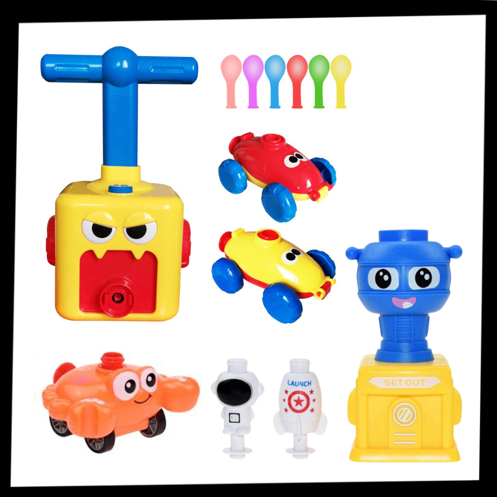 Ballonauto-Spielzeugwerfer - Ozerty