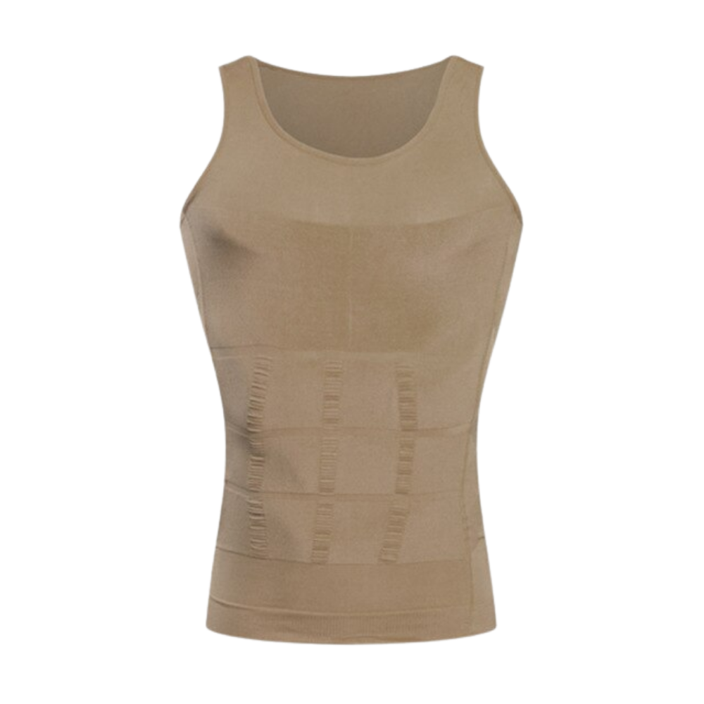 Slimming body shaper undershirt