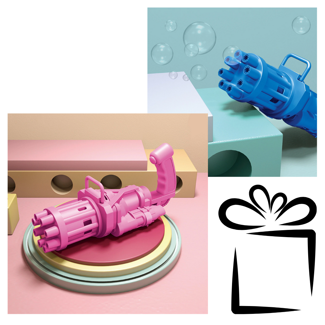 Seifenblasen-Maschinenpistole - Ozerty