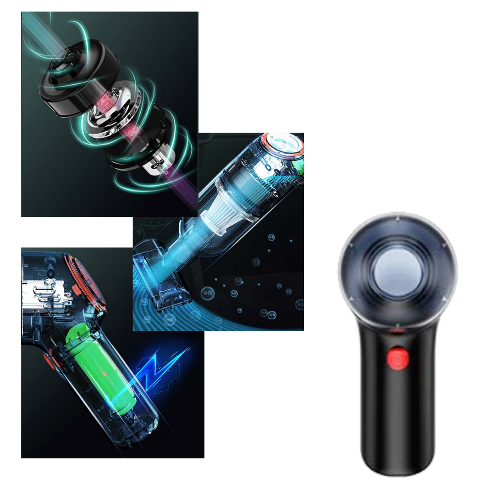 Kabelloser Mini-Handstaubsauger - Ozerty