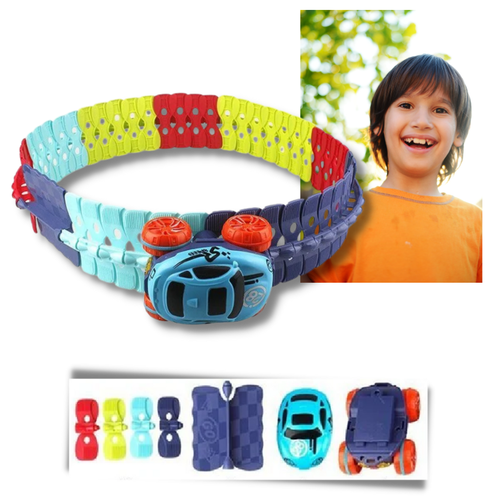 Flexibles Schienenfahrzeug Spielzeug für Kinder - Ozerty