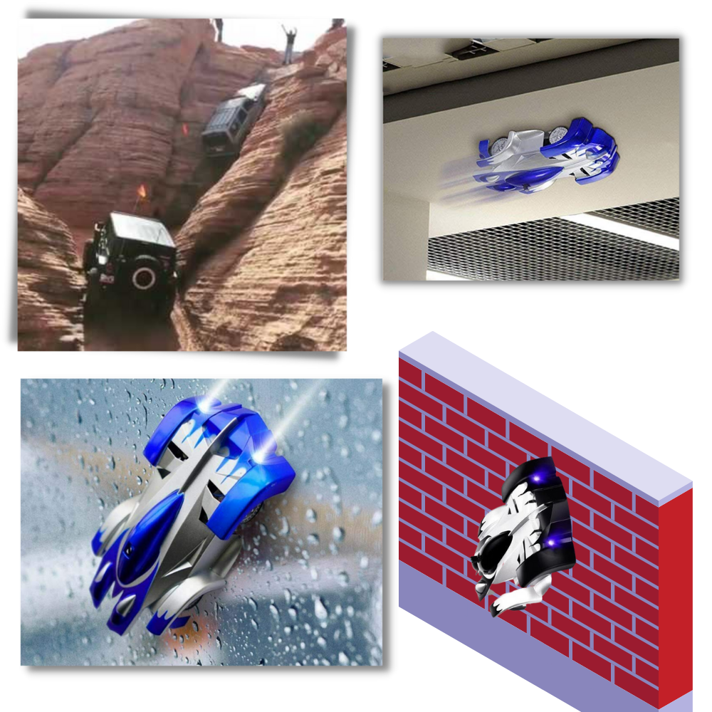 Kletternde Wand RC Auto - Ozerty