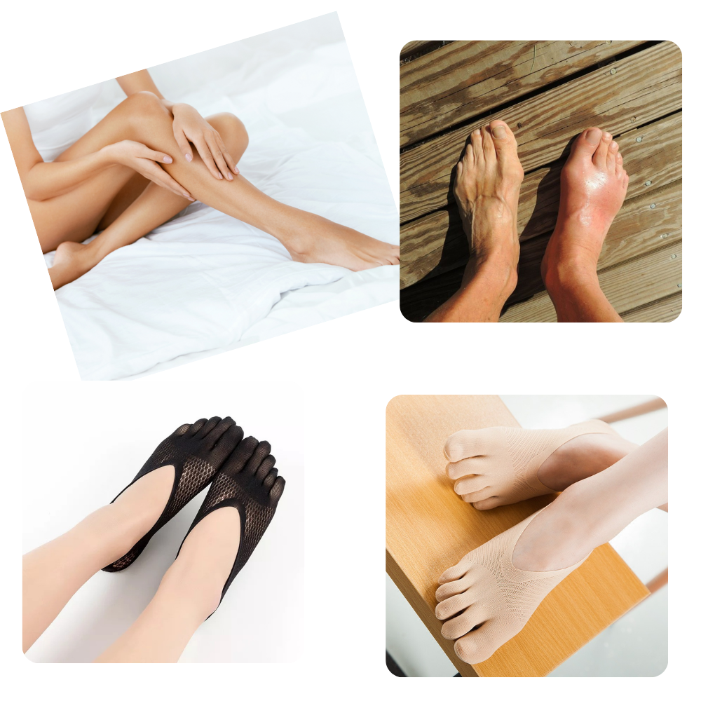 2 Paar Kompressionssocken - Ozerty