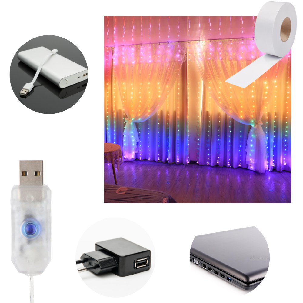 Lichterkette mit Fernsteuerung - Ozerty