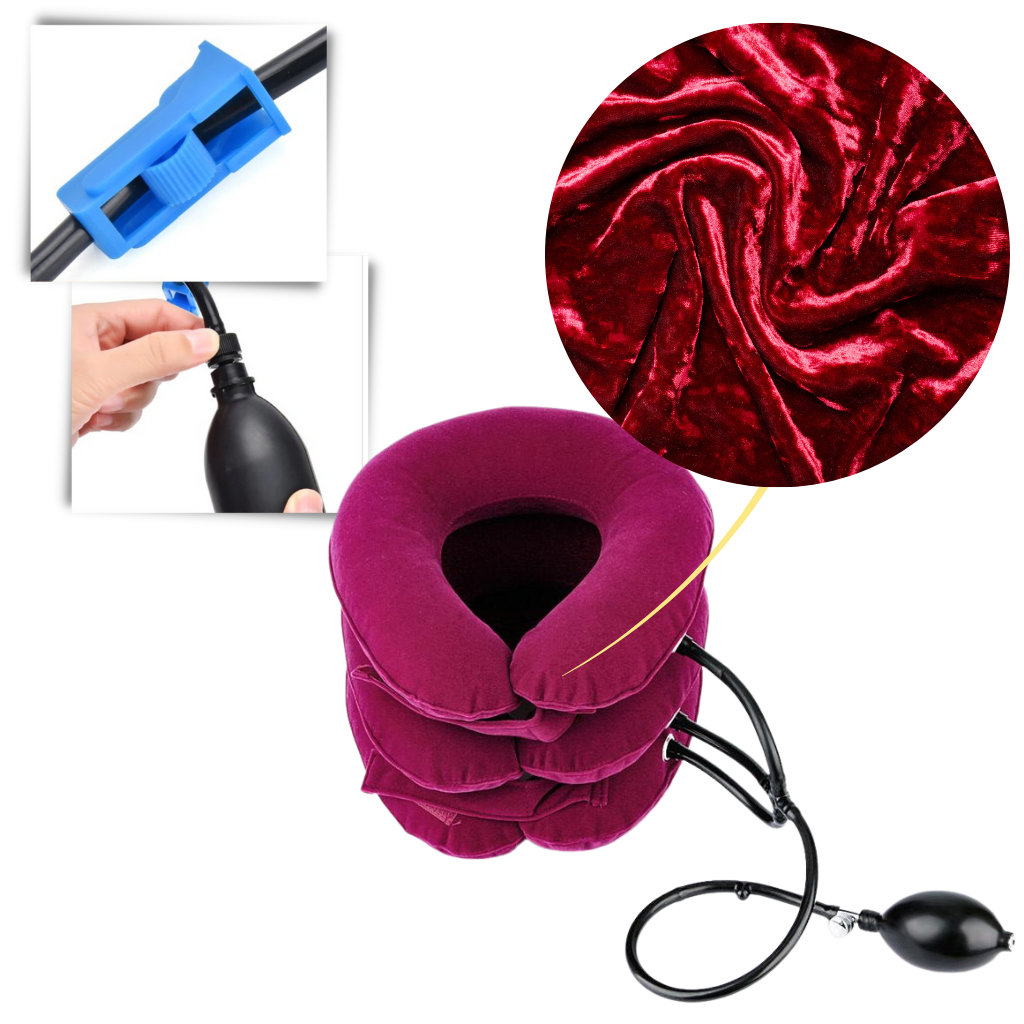 Aufblasbare Halskrause zur Streckung des Halses - Ozerty