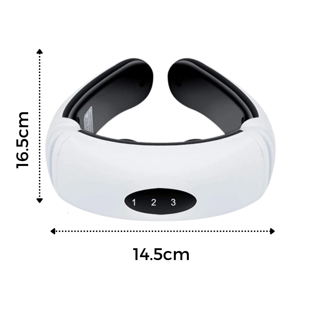 Nackenmassagegerät mit kreisförmiger Zugkraft und Infrarotheizung  - Ozerty