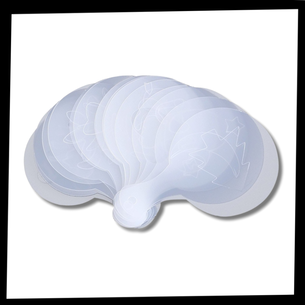 Kaffee-Schablonen (16 Stück) - Ozerty