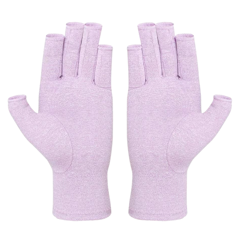 Compression gloves to relieve joint pain