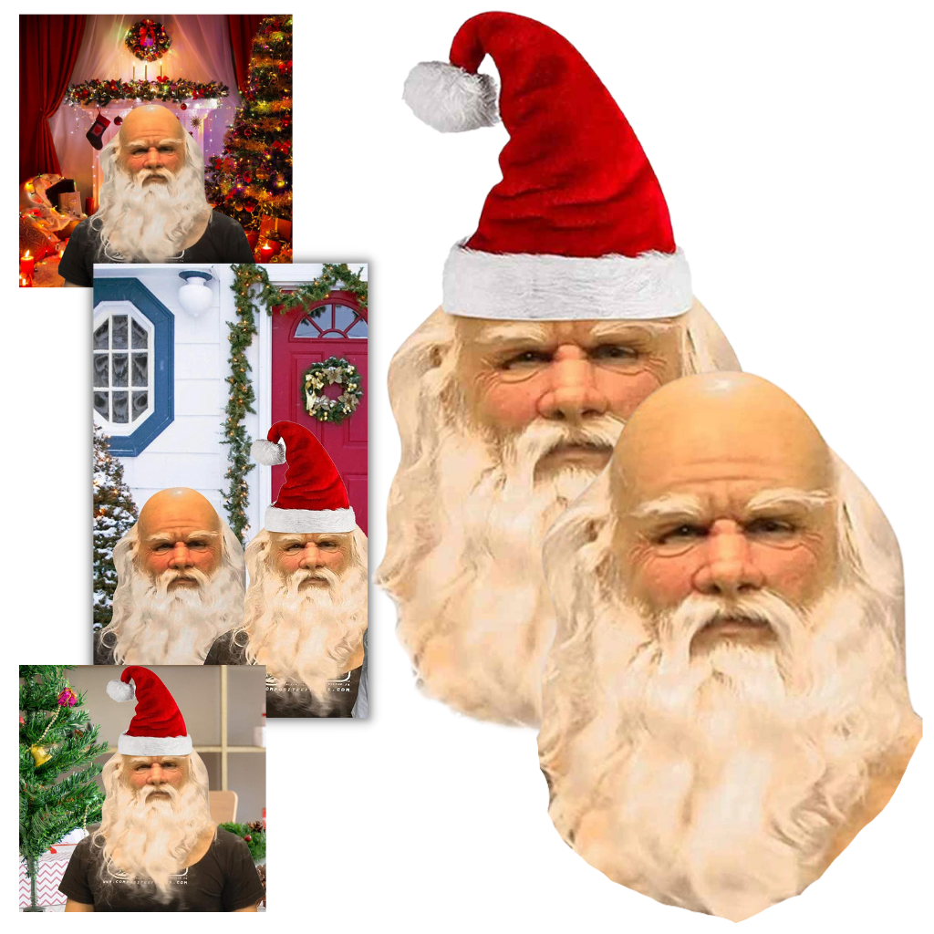 Cosplay Weihnachtsmann-Maske - Ozerty