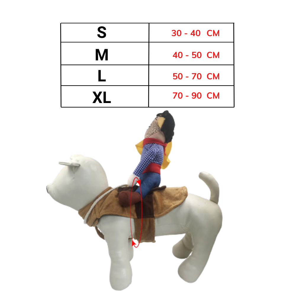 Cowboy Hundekostüm - Ozerty