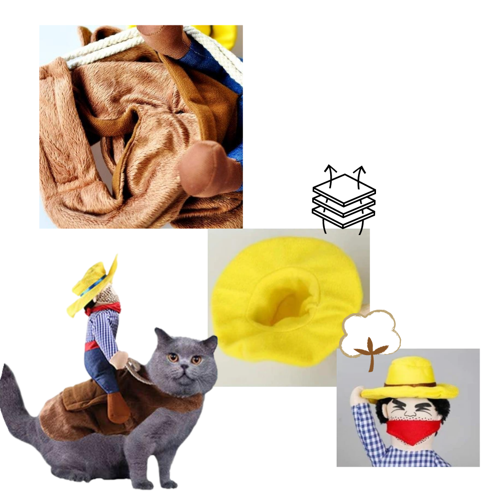 Cowboy Hundekostüm - Ozerty