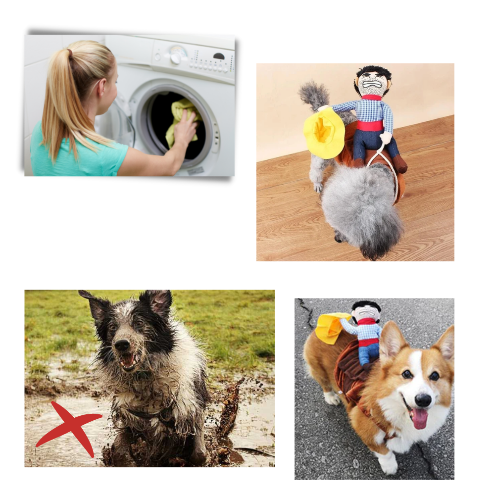 Cowboy Hundekostüm - Ozerty