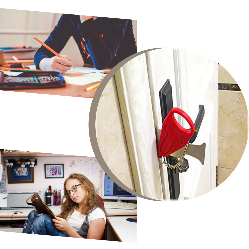 Tragbares Türschloss - Ozerty