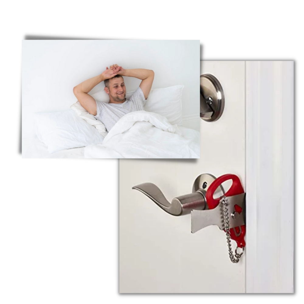 Tragbares Türschloss - Ozerty