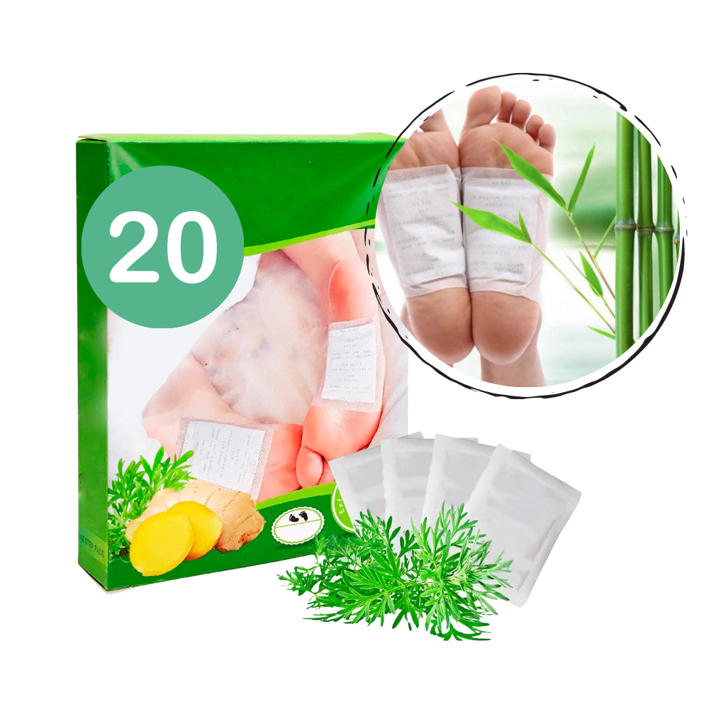 Natürliche Detox-Fußpads - Ozerty