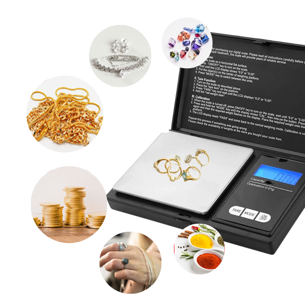 Digitale Taschenwaage - Ozerty