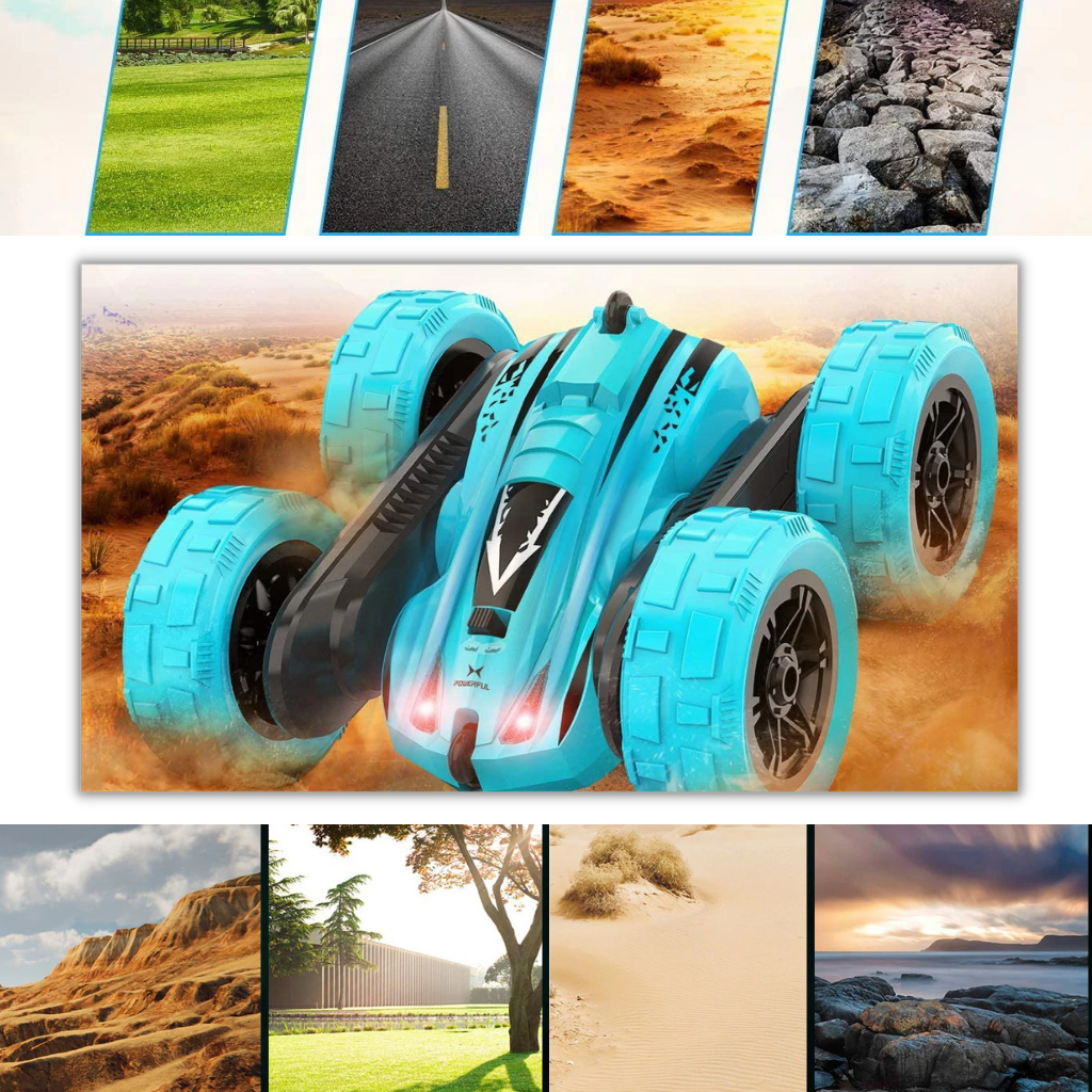 Doppelseitig ferngesteuertes Auto - Ozerty