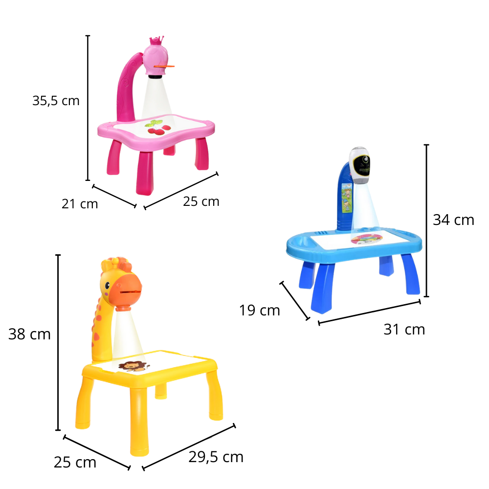 Kinder Projektion Zeichenbrett  - Ozerty