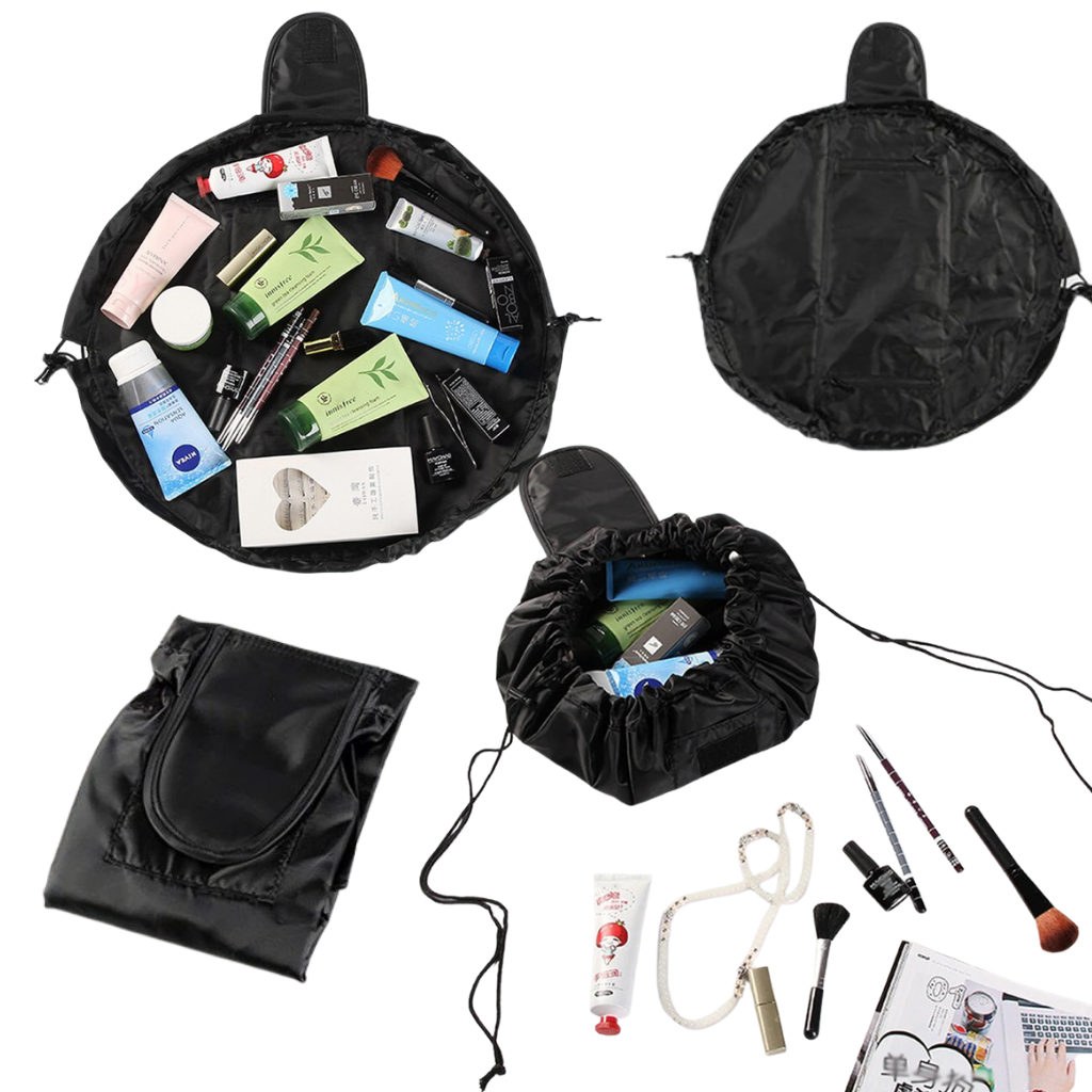 Faltbarer Kordelzug-Makeup-Beutel - Ozerty