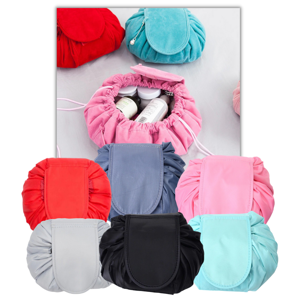 Faltbarer Kordelzug-Makeup-Beutel - Ozerty