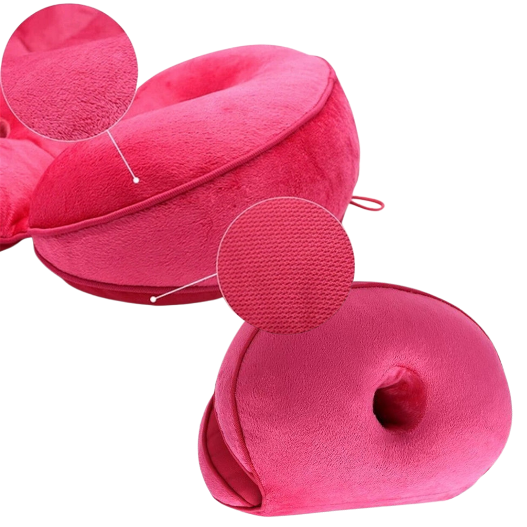 Doppeltes Sitzkissen für die Gesäßbacken - Ozerty