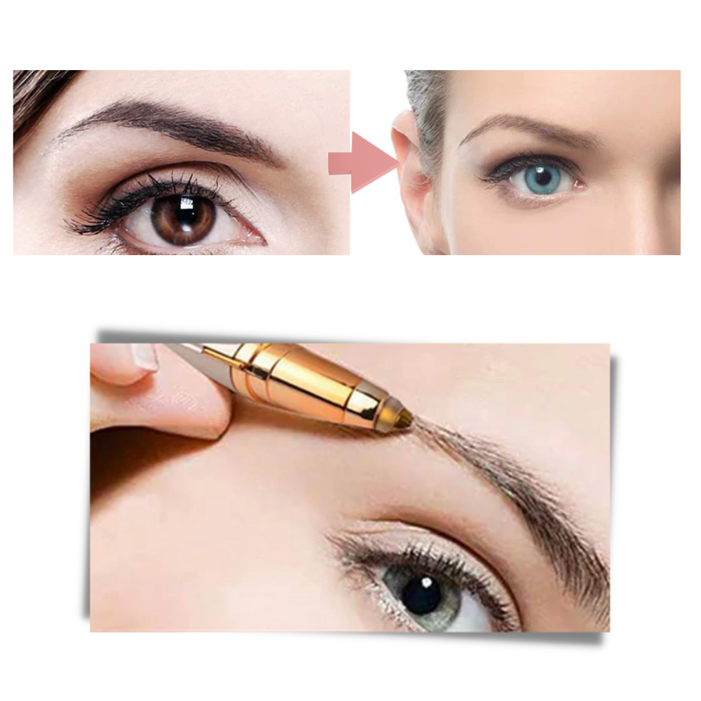 Elektrischer Präzisions-Augenbrauentrimmer - Ozerty