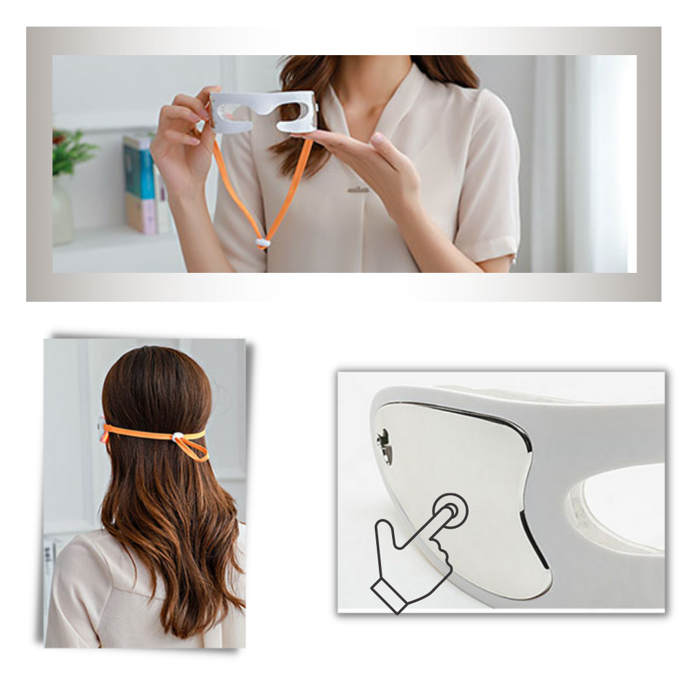 LED-Faltenentferner-Massage-Augenmaske - Ozerty