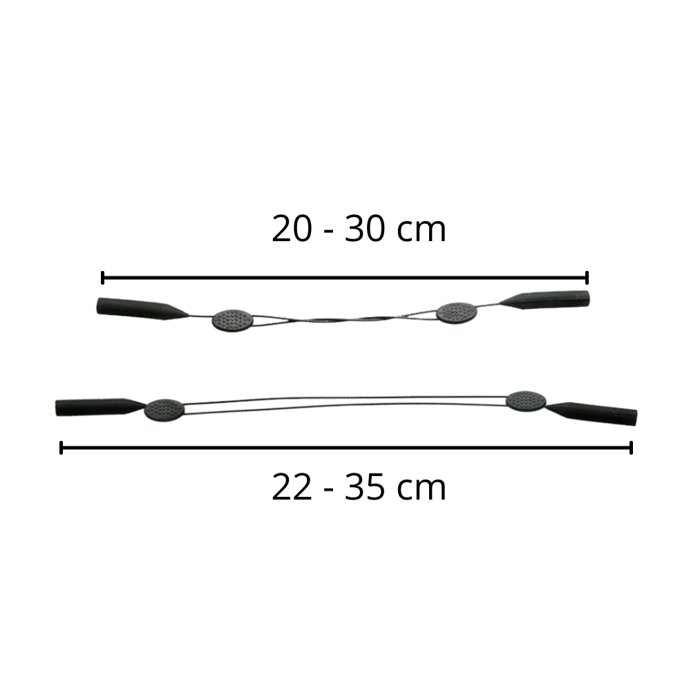 Verstellbarer Nackenriemen für Brillen - Ozerty