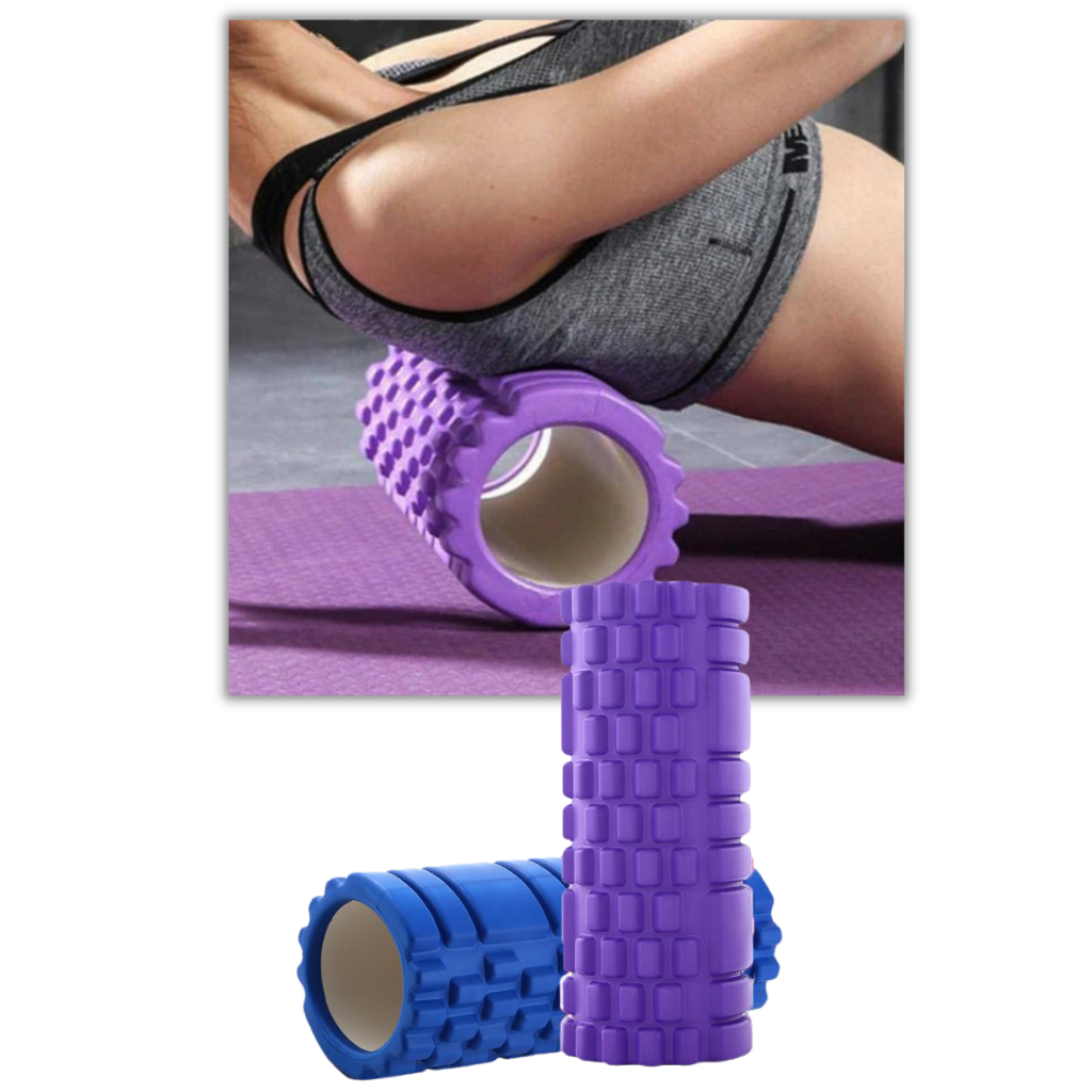 Exercise massage foam roller