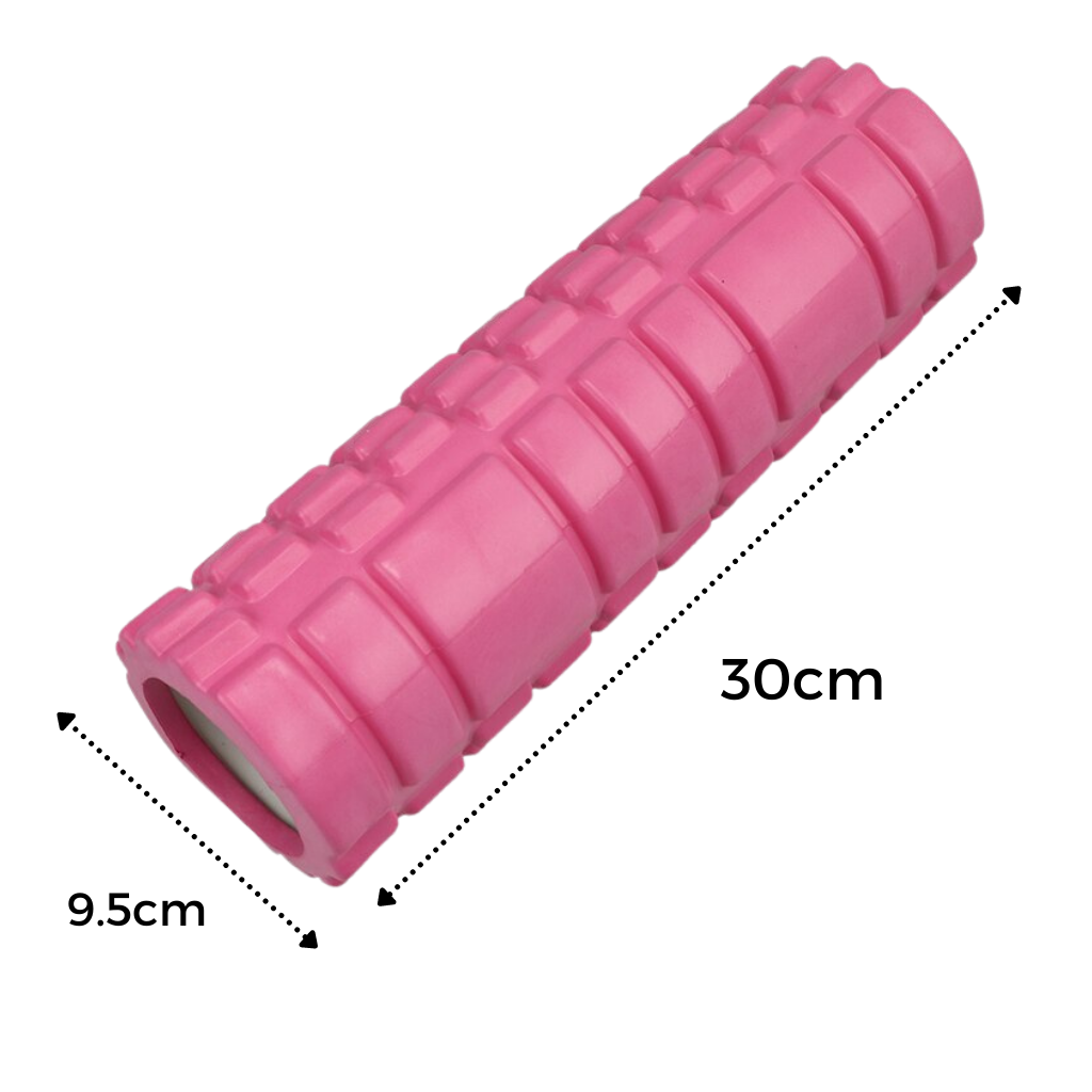 Exercise massage foam roller