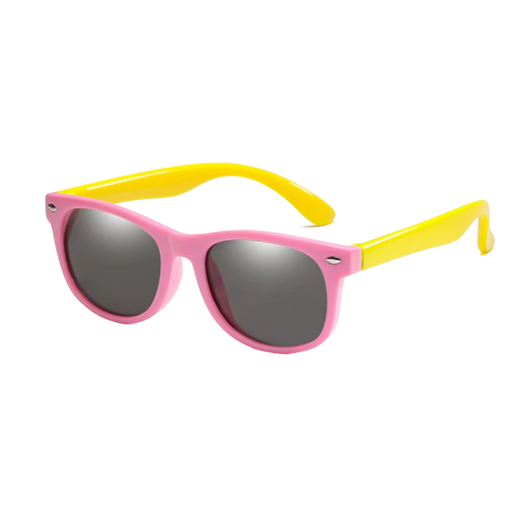 Flexible polarized children's sunglasses