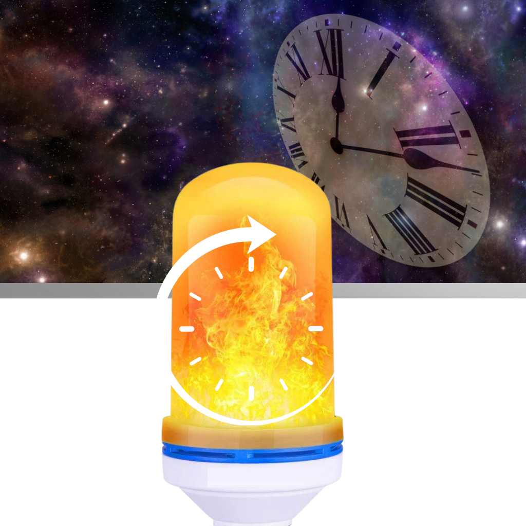 Flackernde LED-Flammenlampe - Ozerty