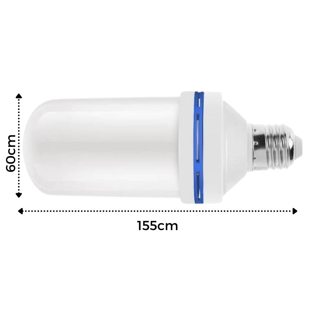 Flackernde LED-Flammenlampe - Ozerty
